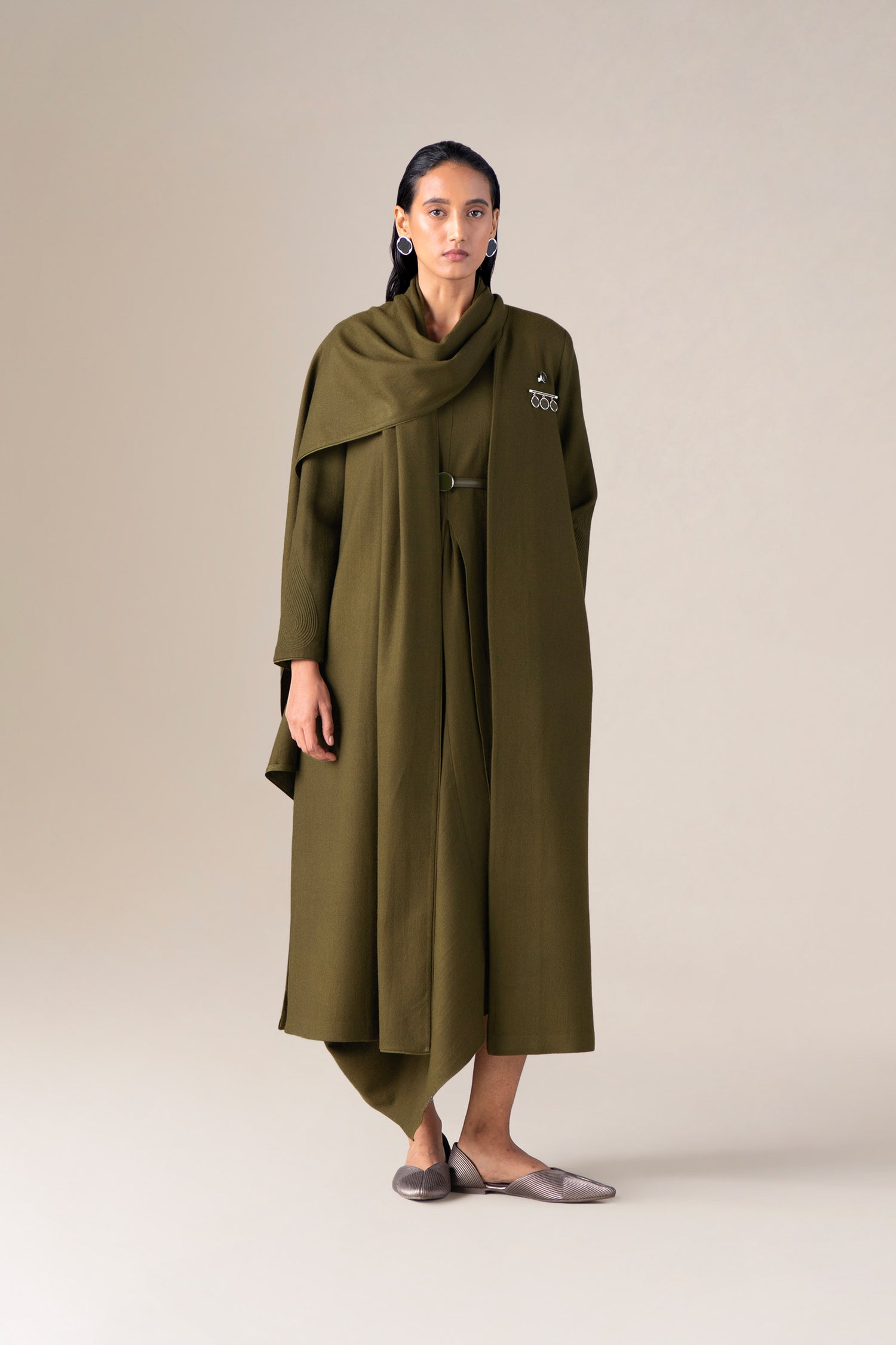  Wool Keisha Jacket – Green