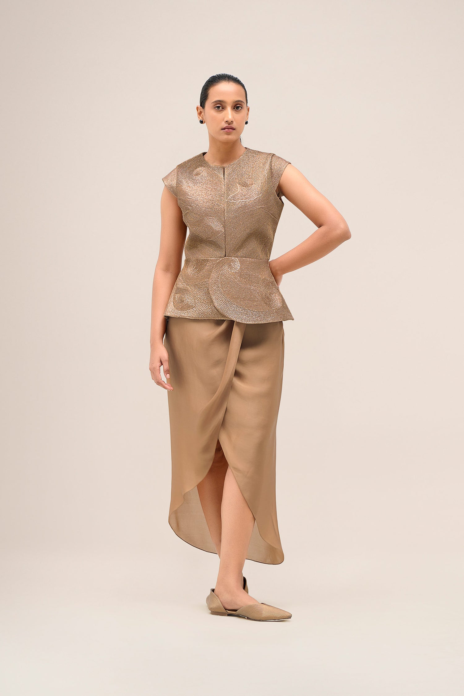  Metallic Noor Jacket Set – Metallics