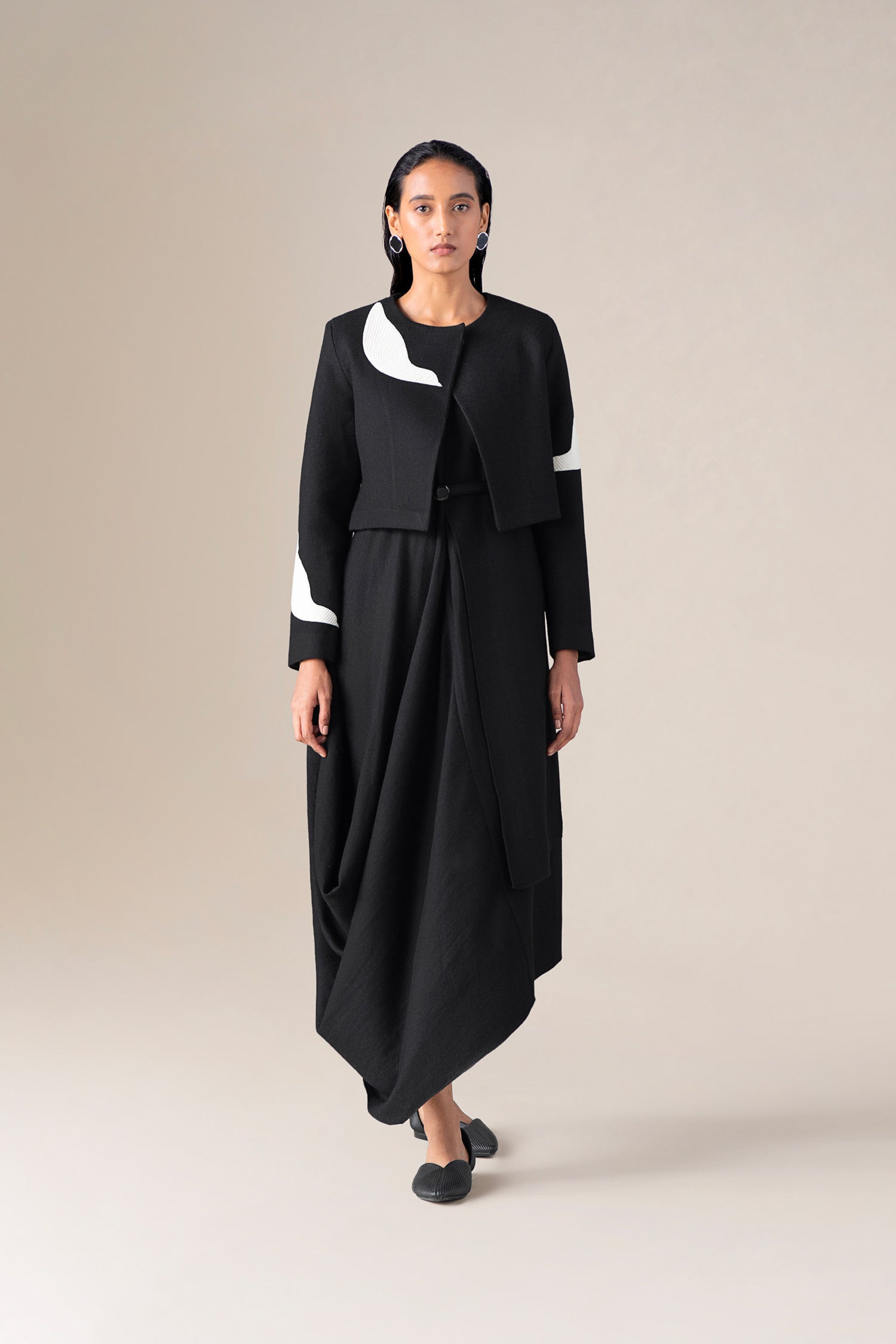  Wool Azmi Jacket – Black