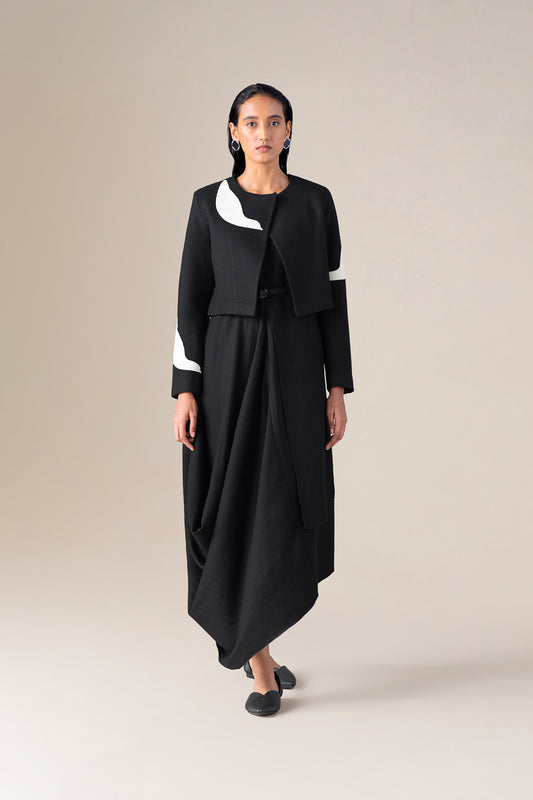 Wool Azmi Jacket – Black