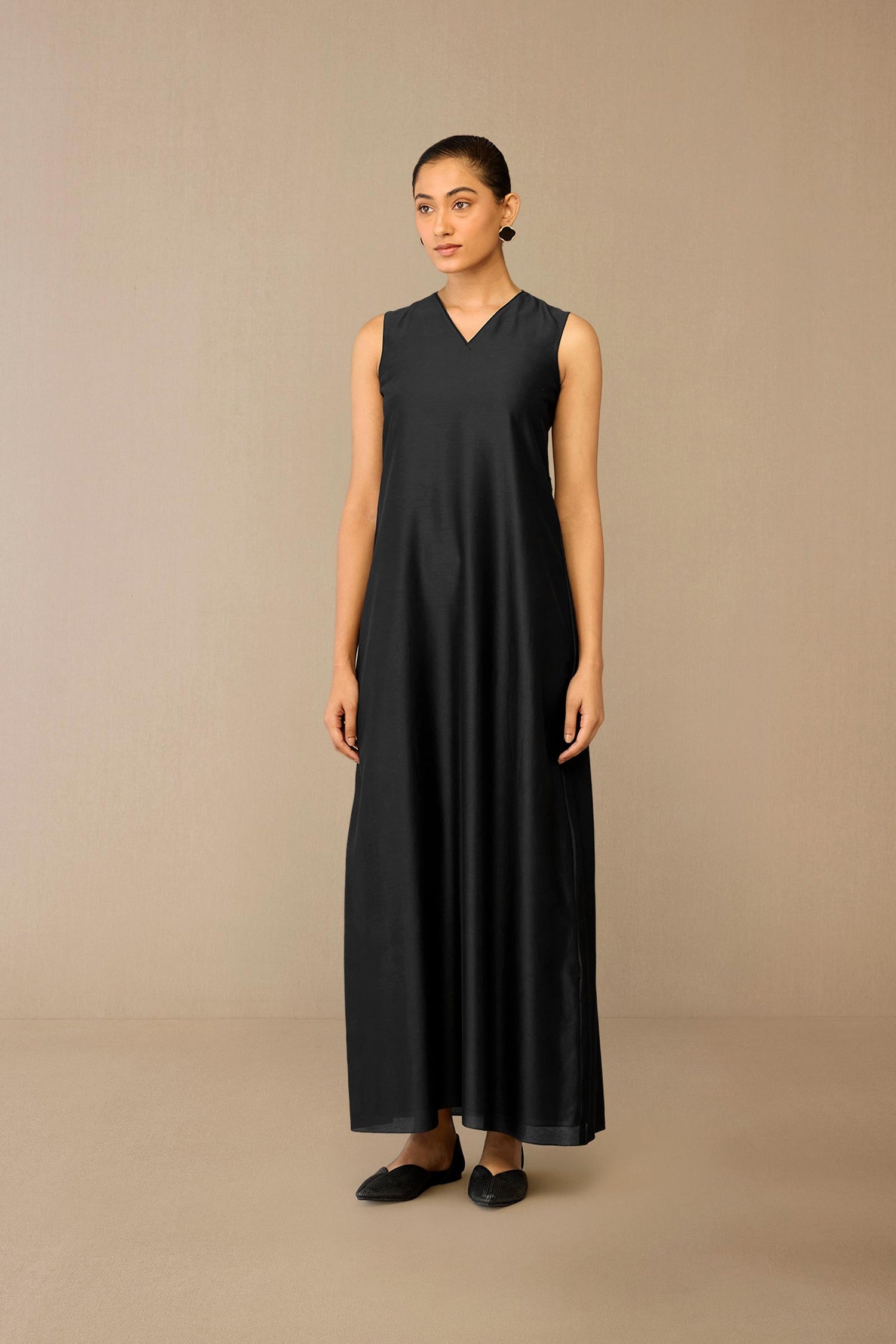  Silk Fiza Jacket Set – Black