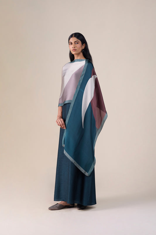 Organza Hazel Scarf – Dark Smokey