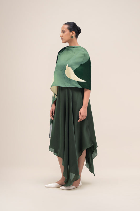 Silk Nazr Scarf – Green
