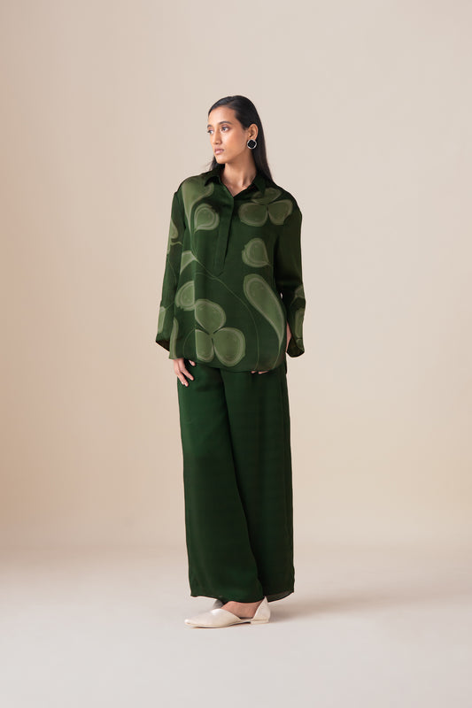 Organza Elah Shirt – Green