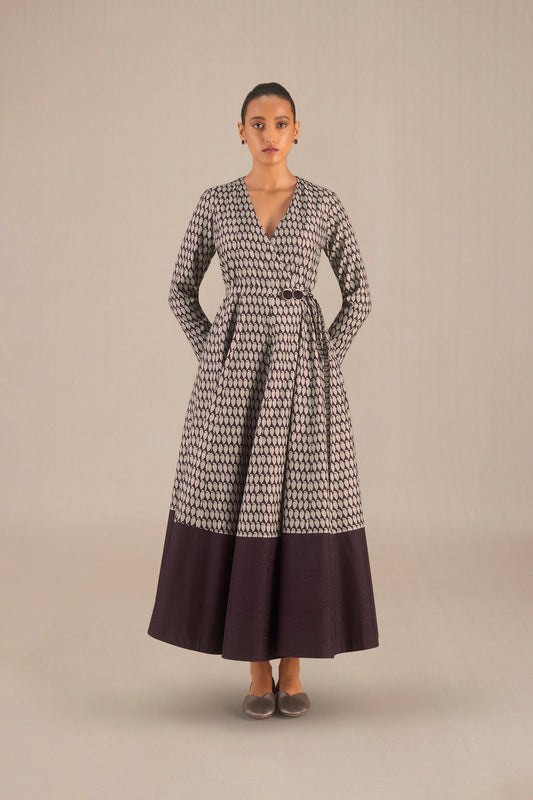 Silk Dina Dress – Beige
