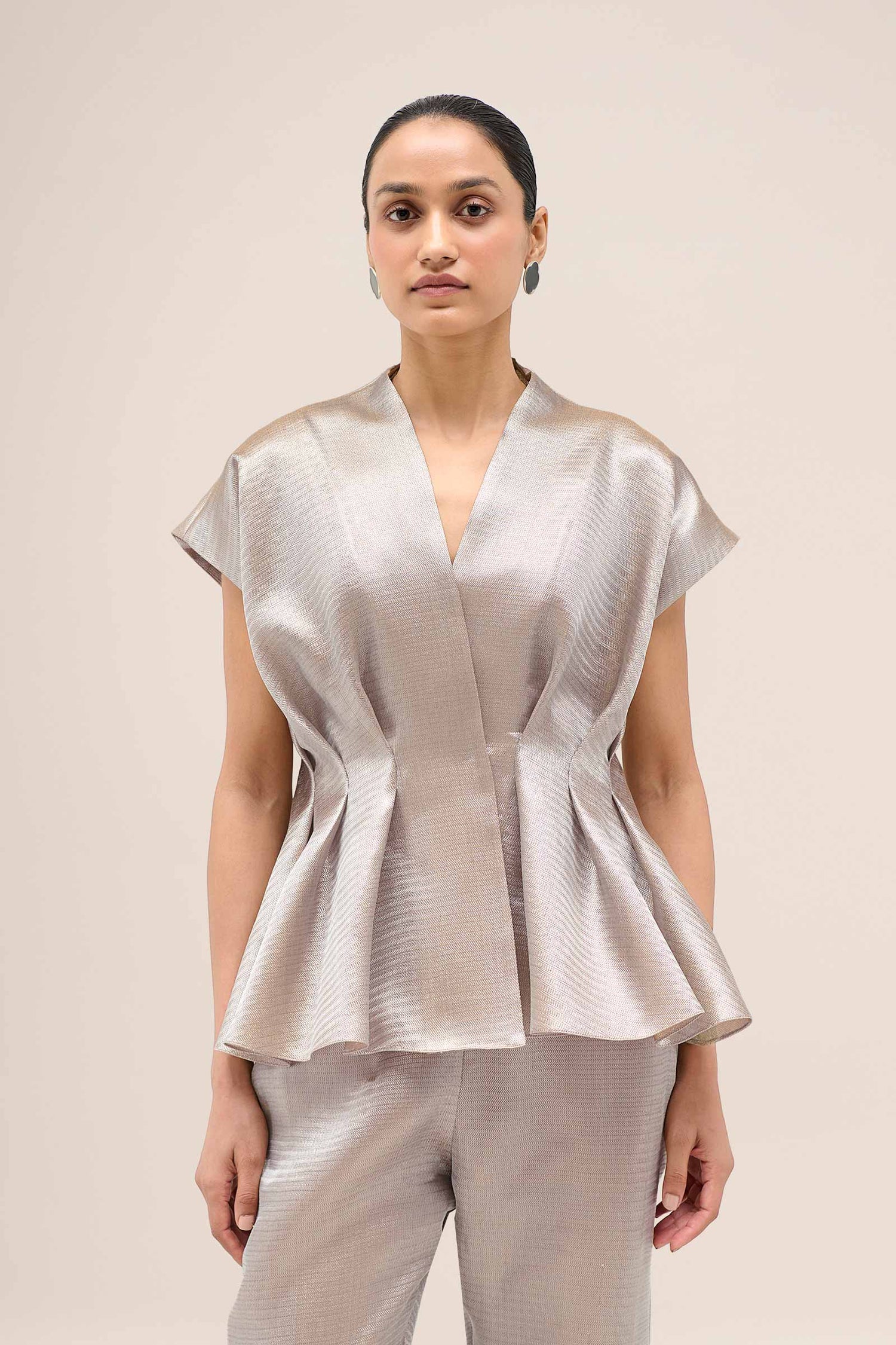  Metallic Sahar Top Set – Metallics