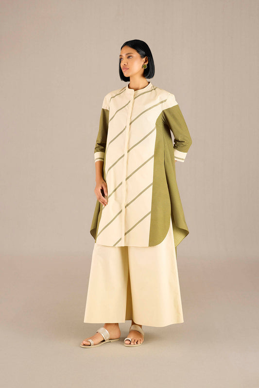 Cotton Eren Tunic Set – Ivory