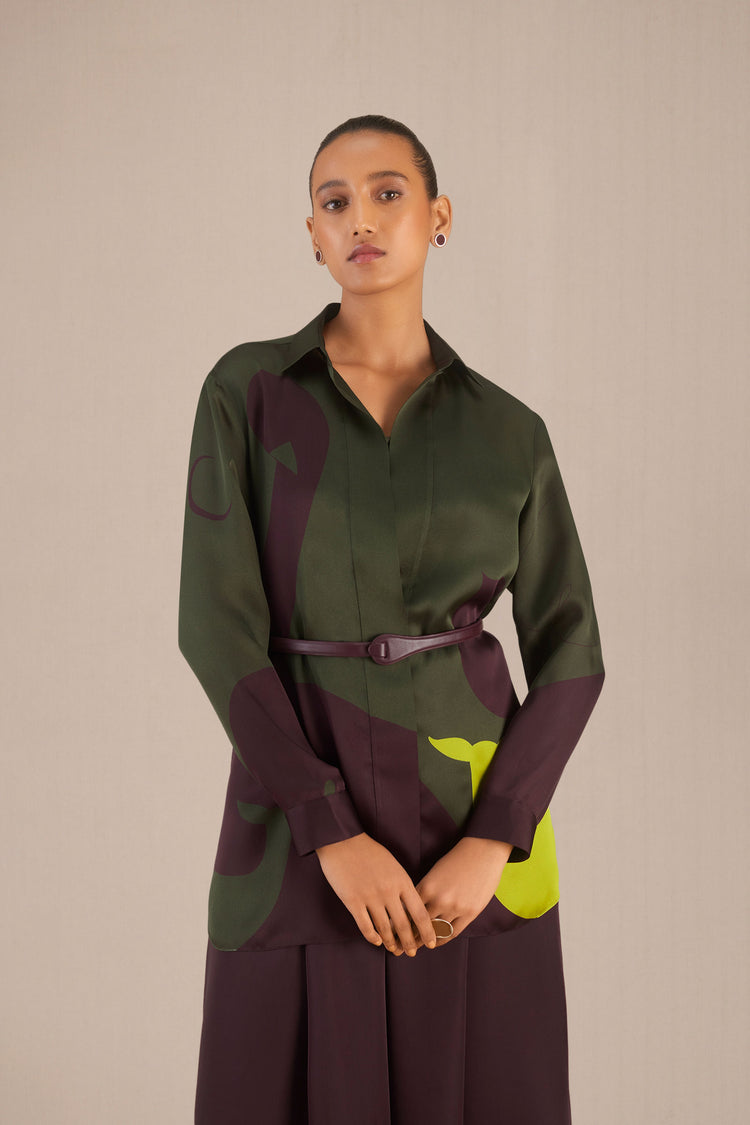 Yamna Shirt - Olive