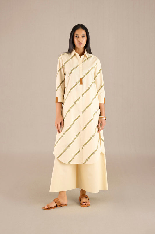 Cotton Nima Tunic Set – Ivory