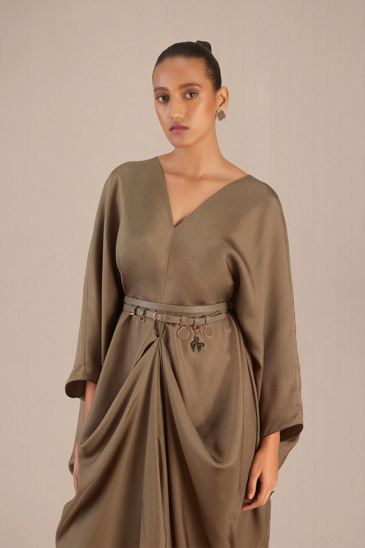 Nysa Dress - Taupe