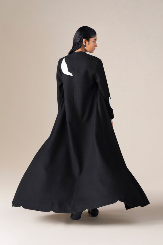 Wool Beira Jacket Set – Black