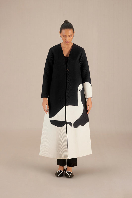 Silk Amara Jacket – Black