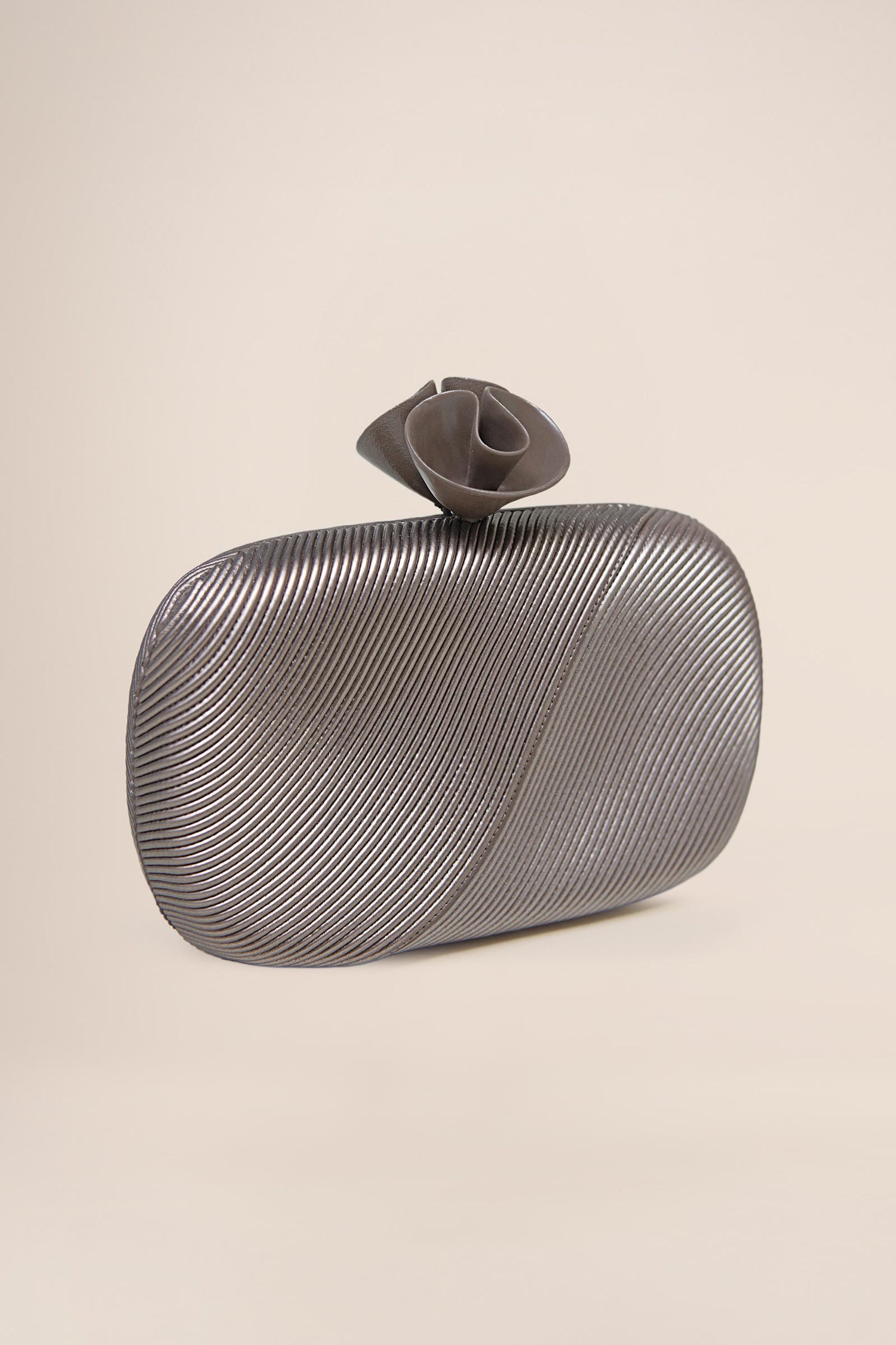   Faux Leather Kaizah Bag – Metallics
