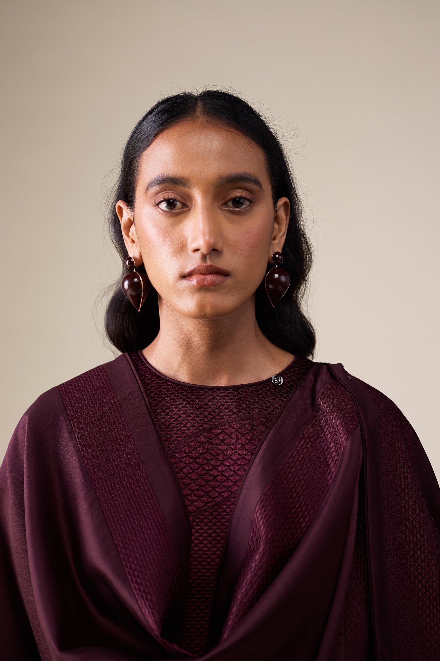  Chanderi Dilana Kurta Set – Black