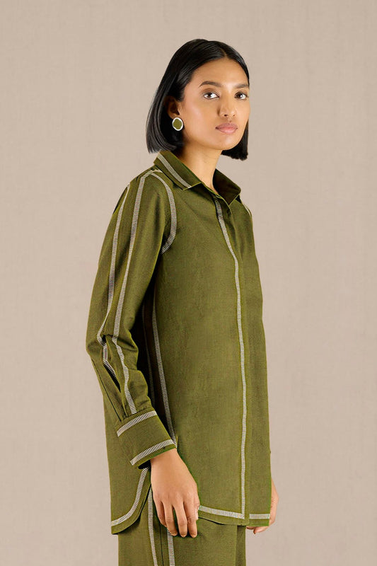 Khadi Meg Shirt – Green