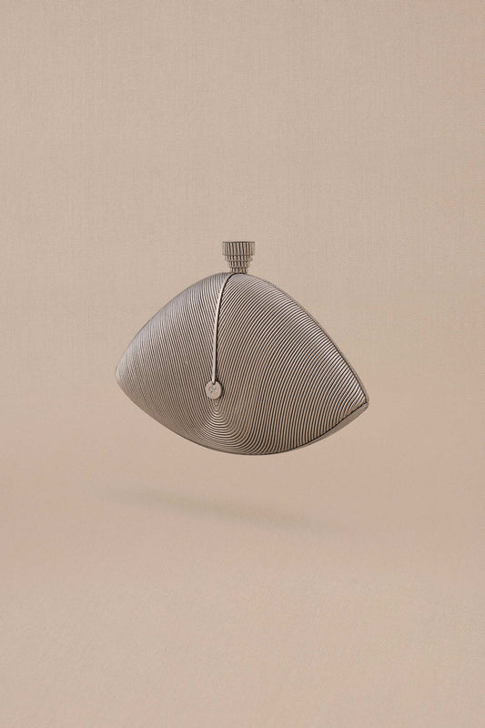 Faux Leather Iman Clutch – Metallics