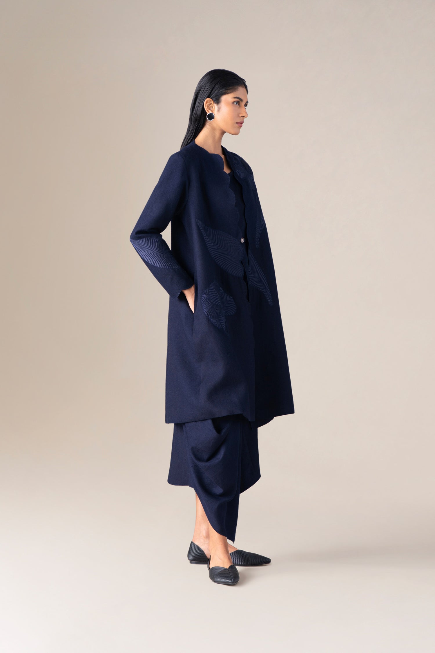  Wool Arzu Jacket – Blue