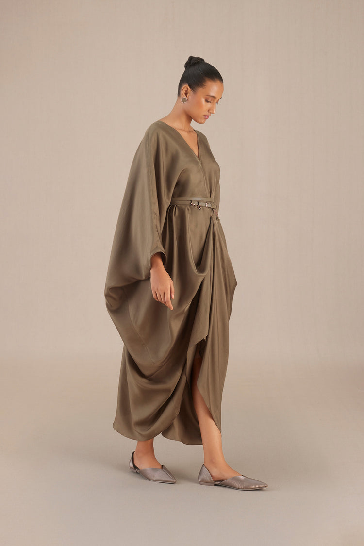 Nysa Dress - Taupe