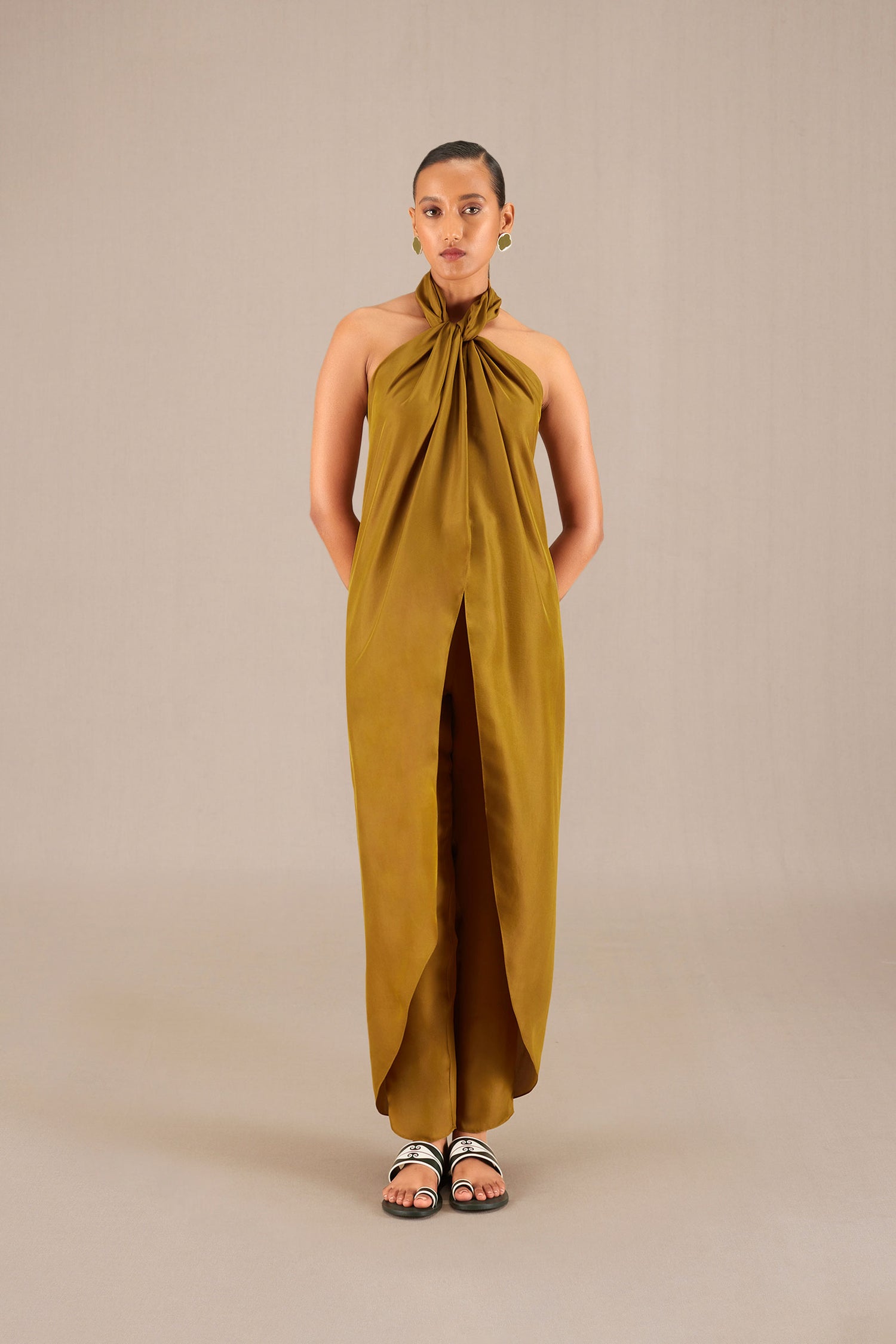 Ezra Dress Set -  Camel