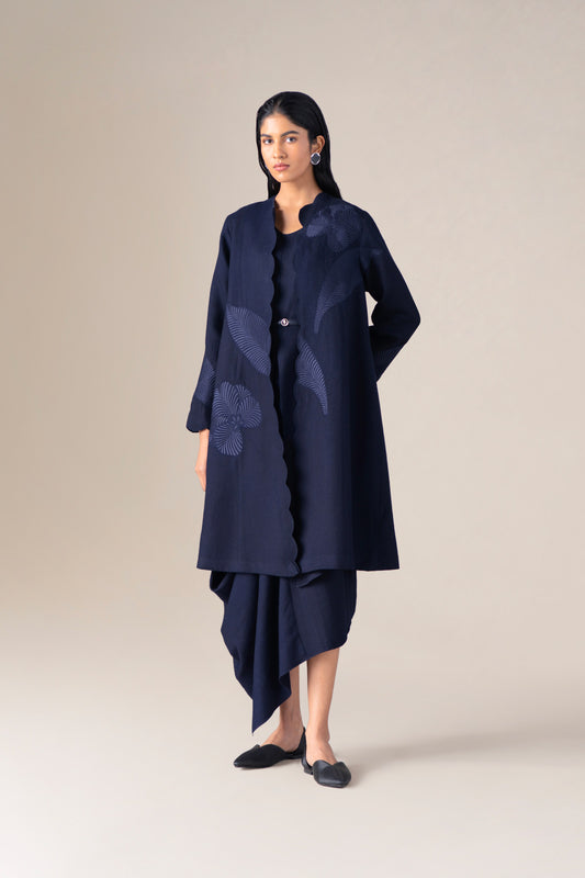 Wool Arzu Jacket – Blue