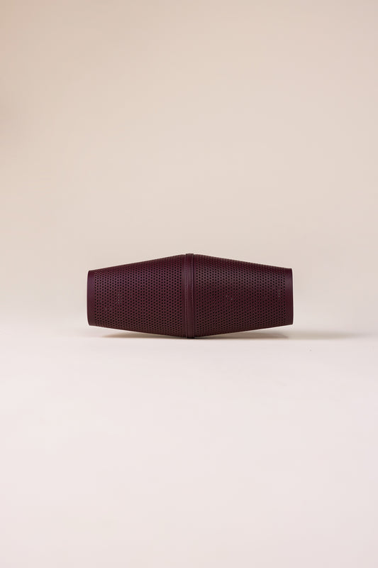  Faux Leather Nilah Bag – Red