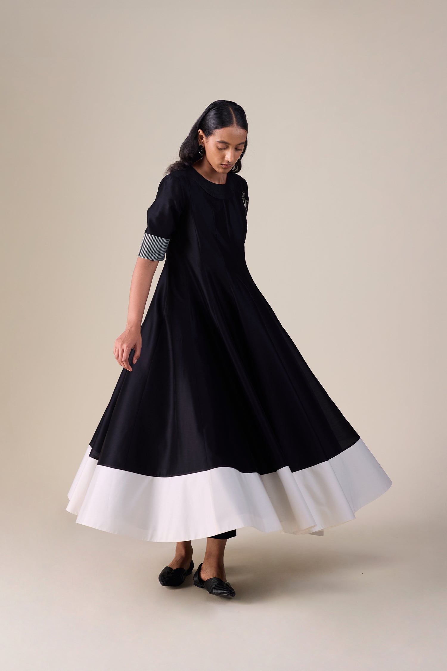   Organza Afeesa Kurta Set – Red