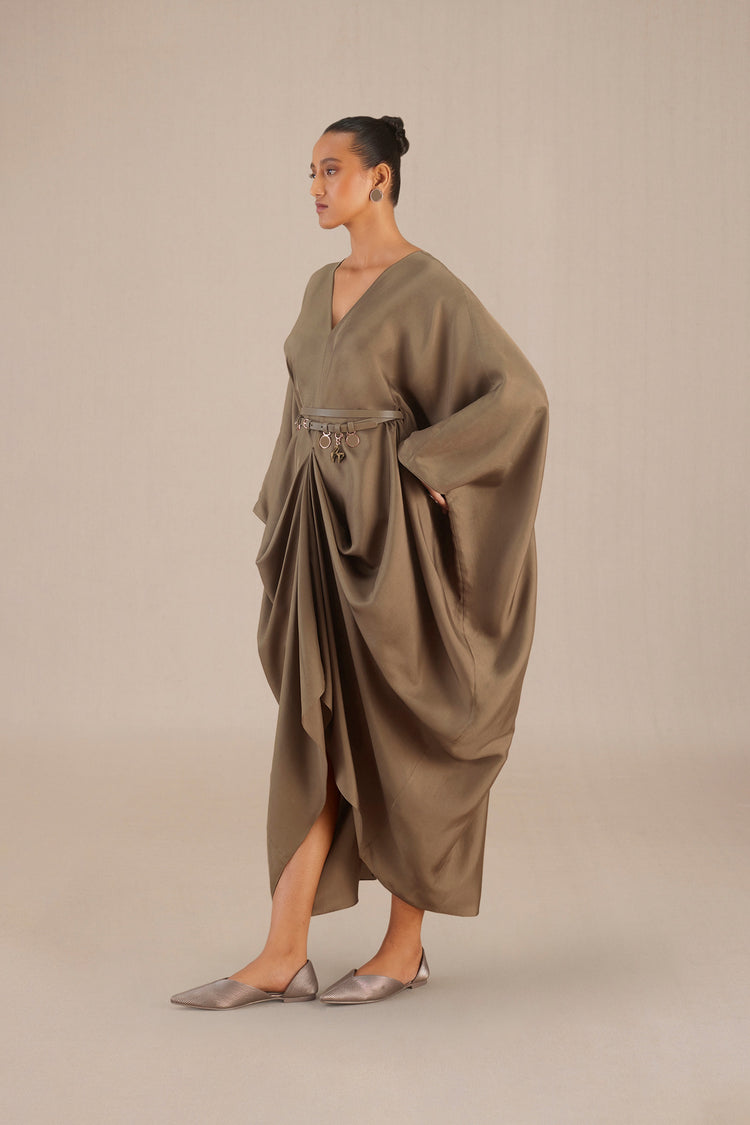 Nysa Dress - Taupe