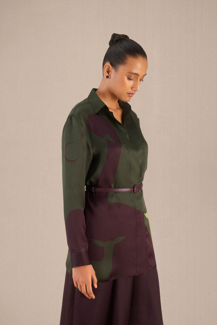 Yamna Shirt - Olive