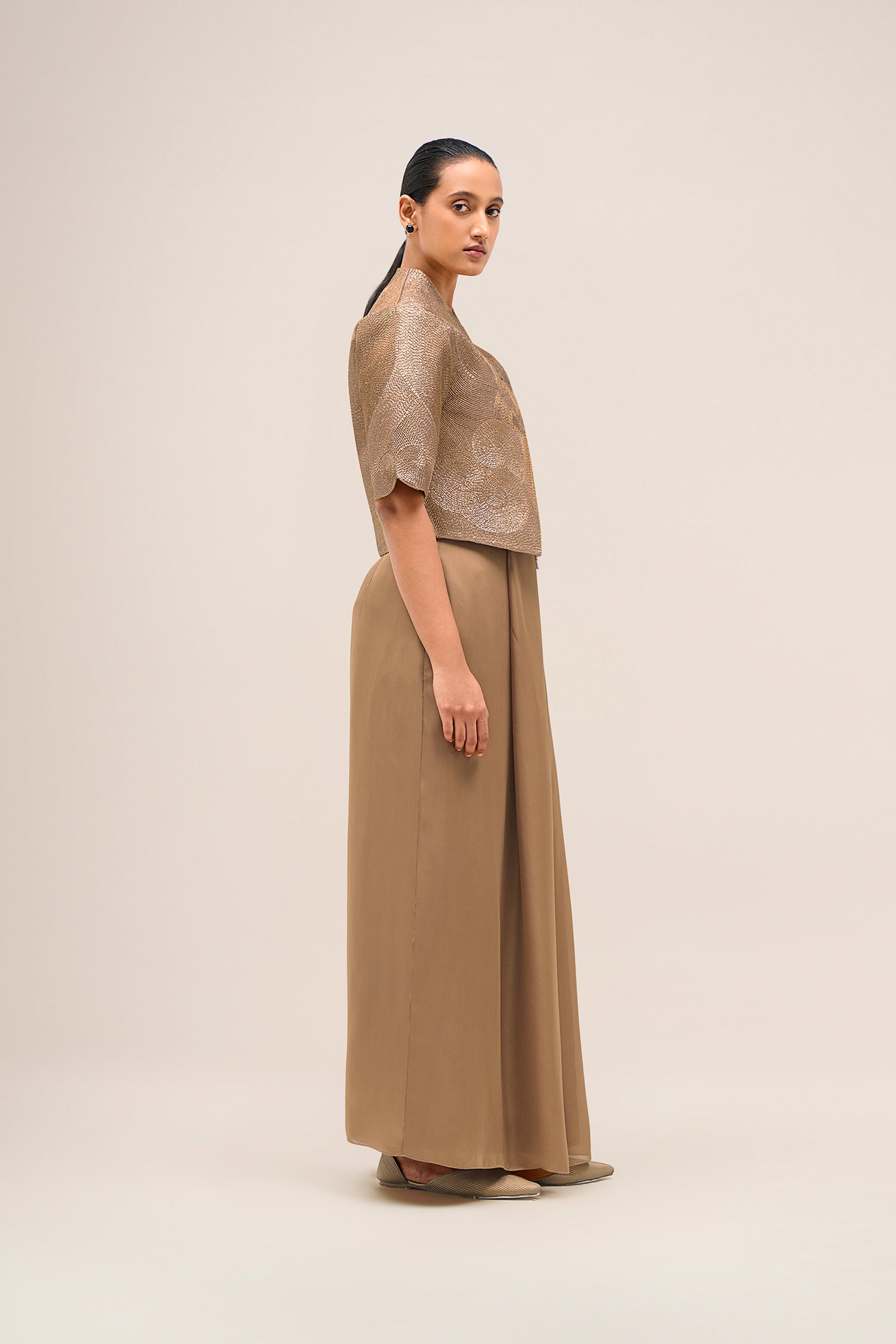  Metallic Samara Jacket Set – Metallics