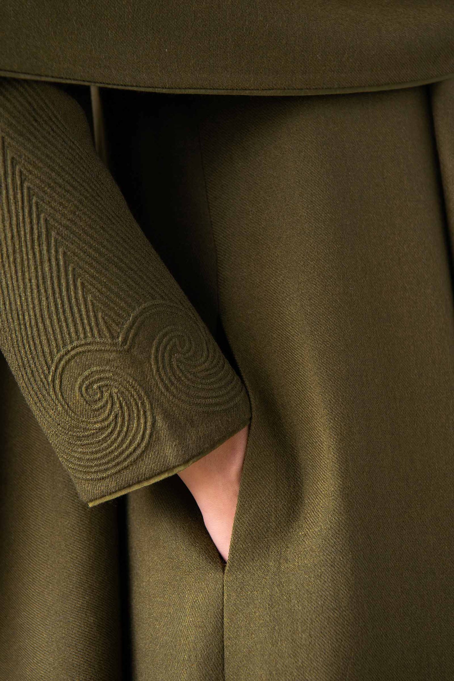  Wool Keisha Jacket – Green