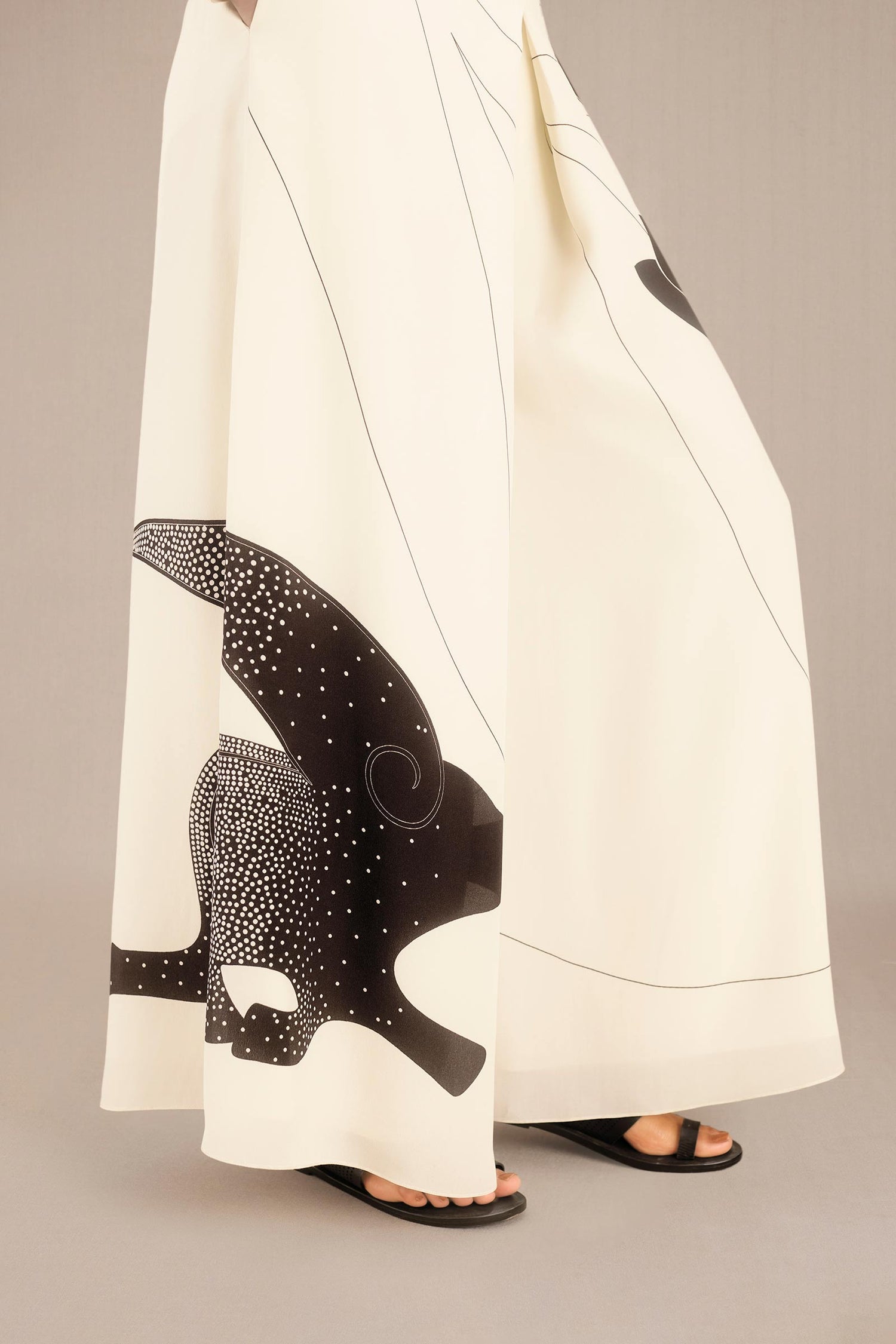 Reem Shirt Set - Ivory 