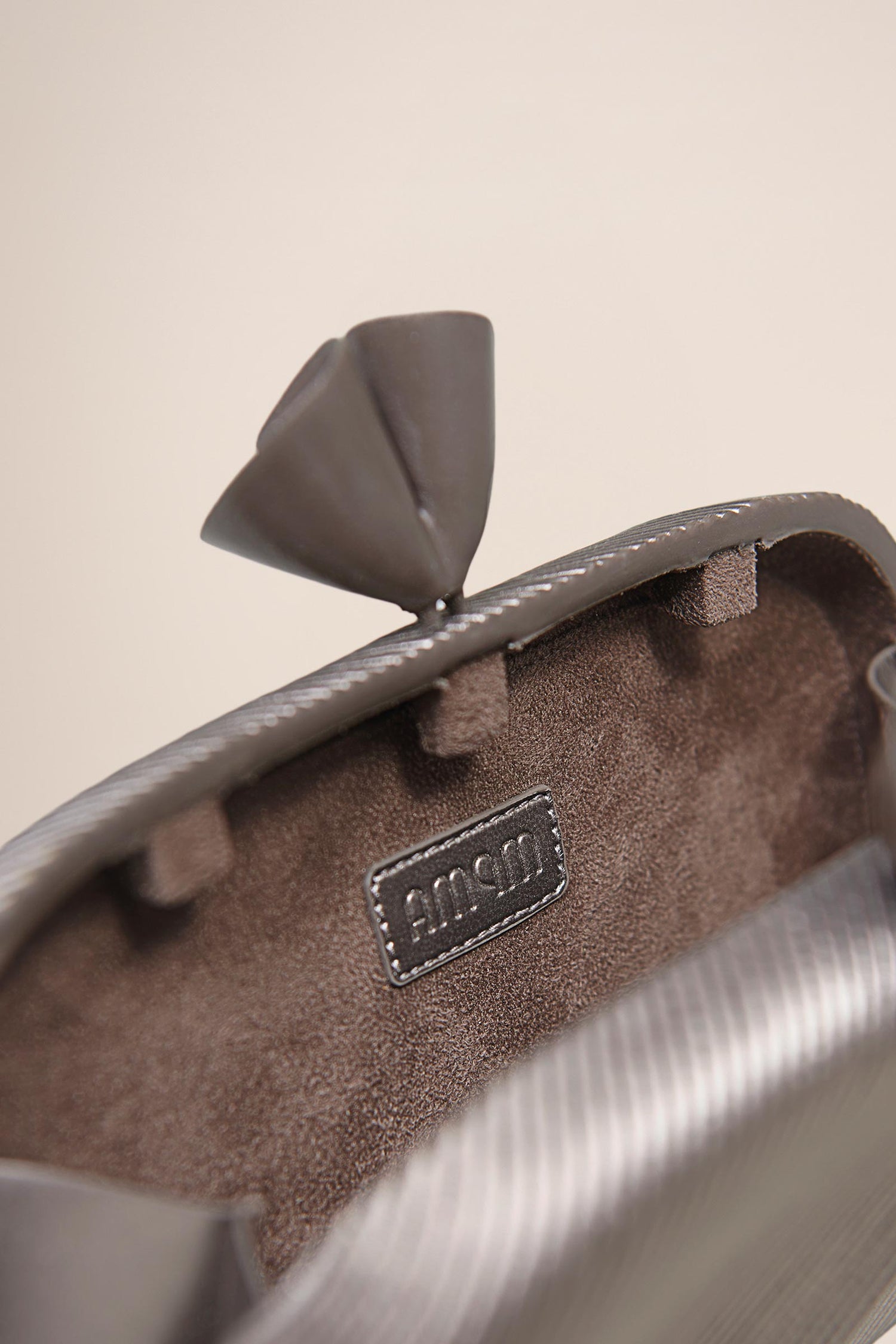   Faux Leather Kaizah Bag – Metallics