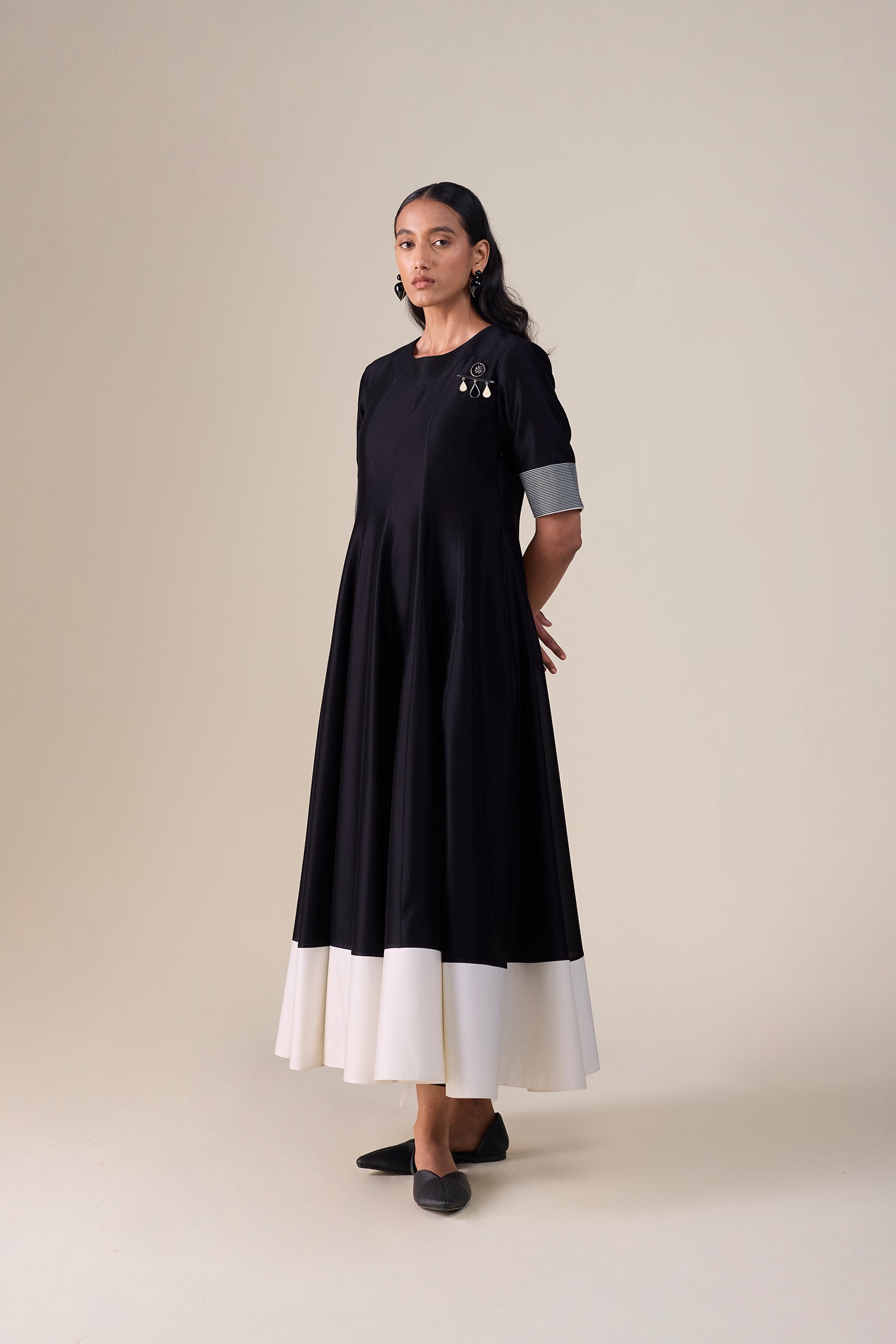   Organza Afeesa Kurta Set – Red