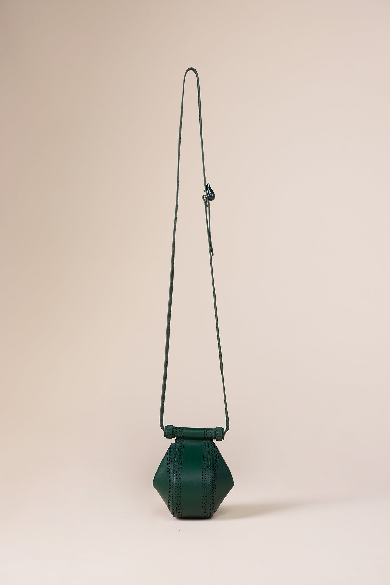   Faux Leather Zimri Bag – Green