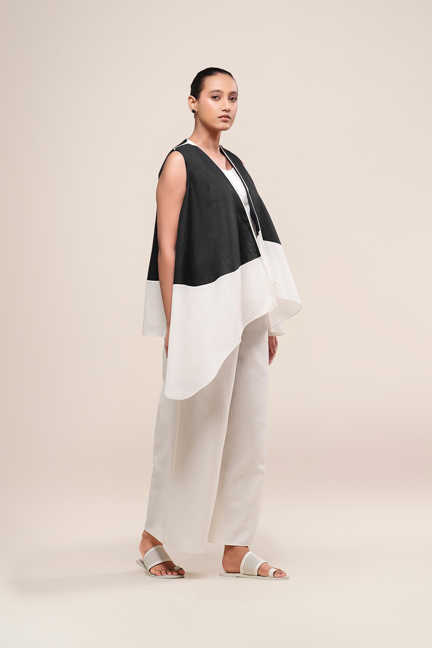  Linen Oren Jacket – Balck
