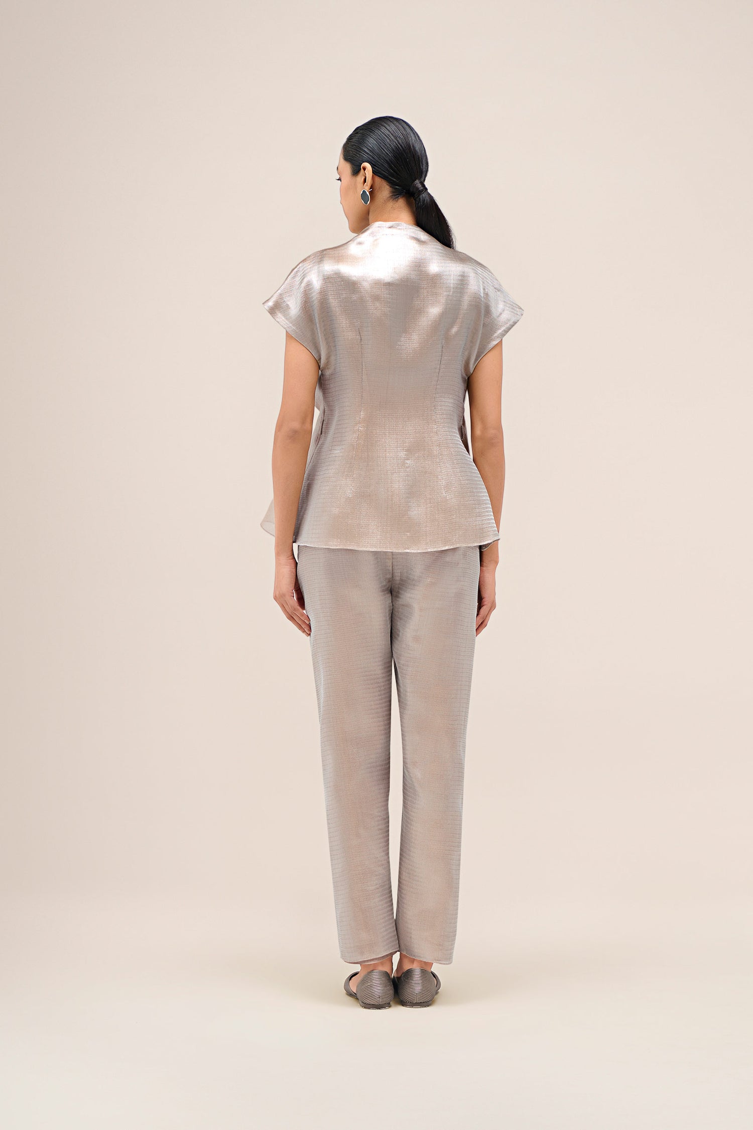  Metallic Sahar Top Set – Metallics