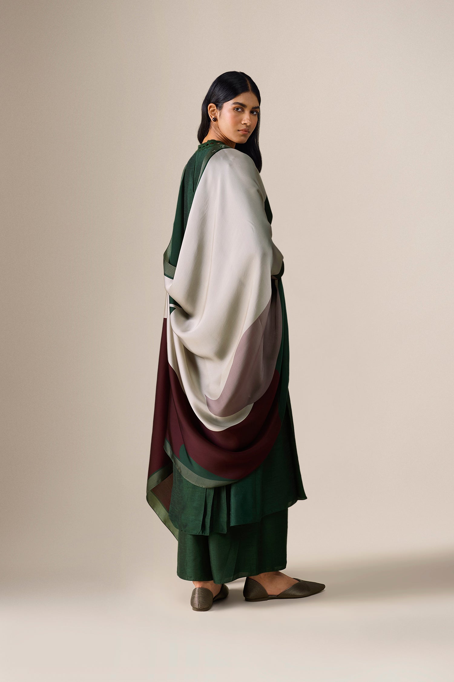  Silk Shiloh Kurta Set – Green