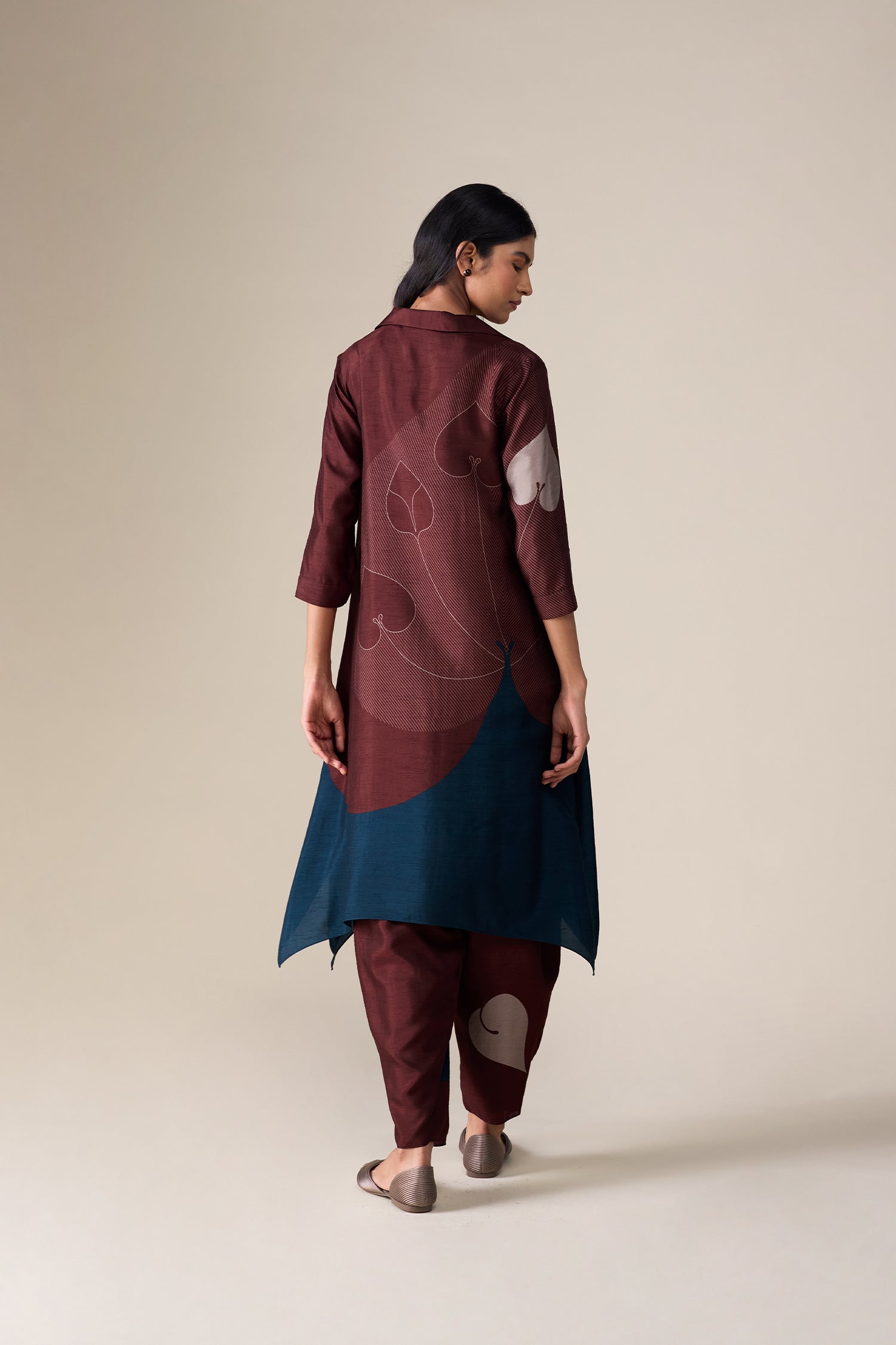  Silk Ohad Tunic Set – Red
