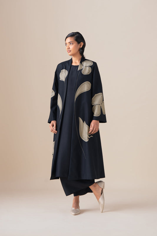 Habutai Mazira Jacket – Black