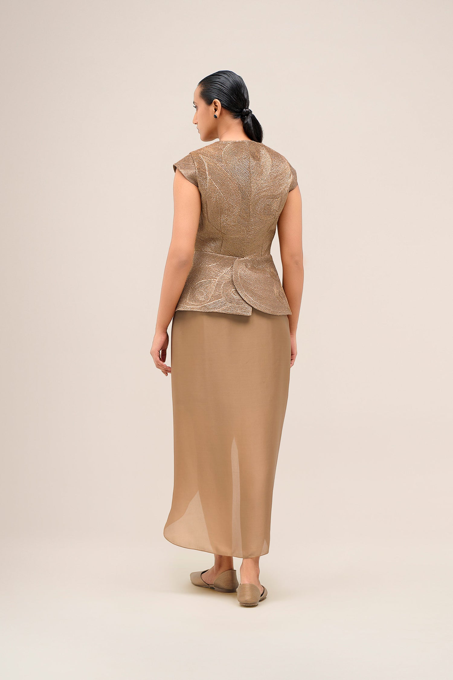  Metallic Noor Jacket Set – Metallics