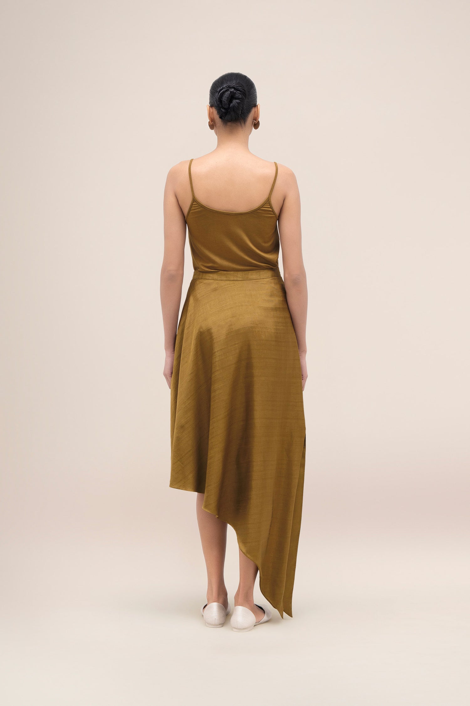  Silk Akina Shirt Set – Green