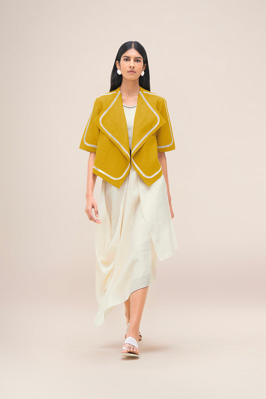Linen Finch Jacket – Yellow