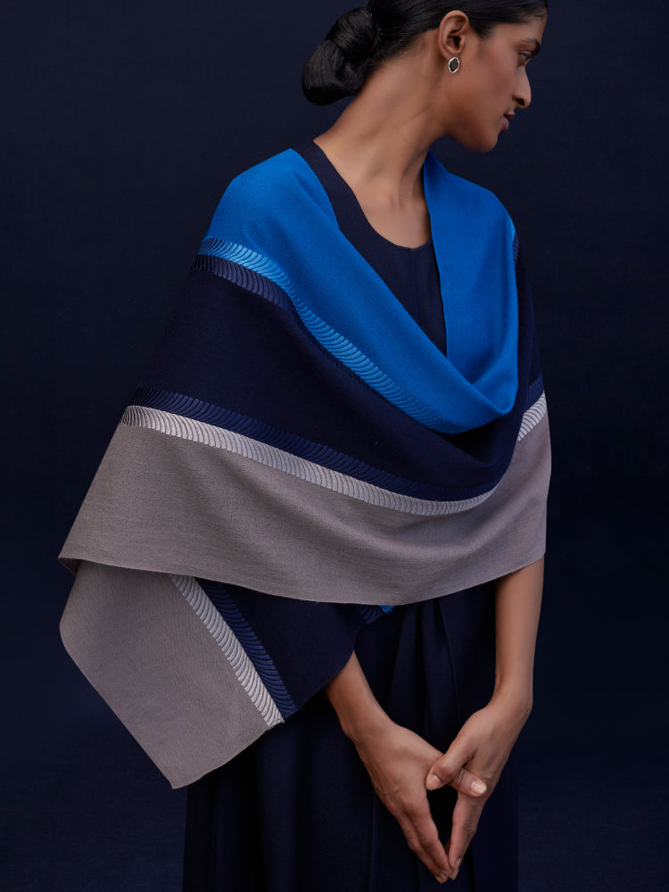 Buy Designer Silk Scarves For Women Online in India | AMPM