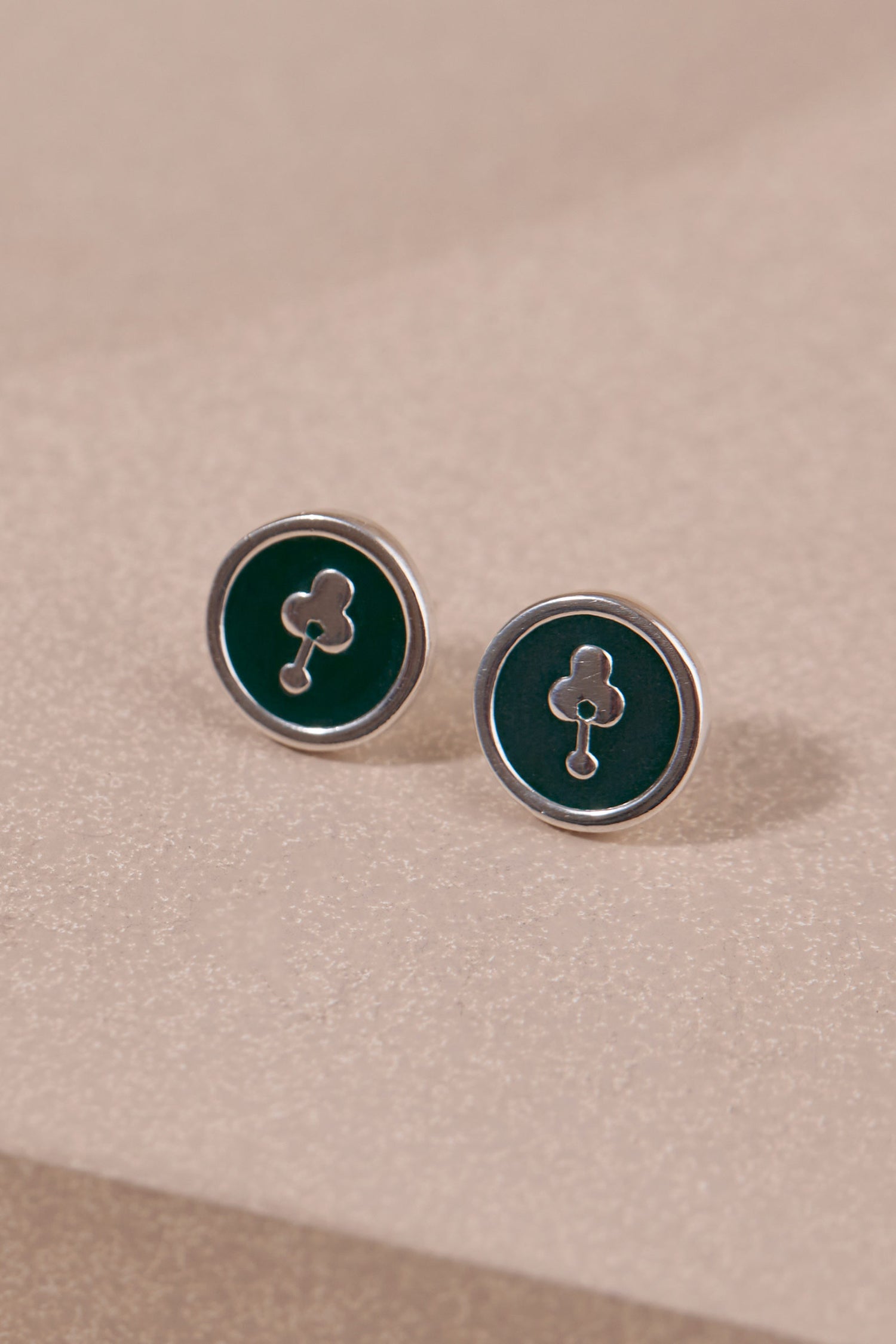 Lana Studs - Green 