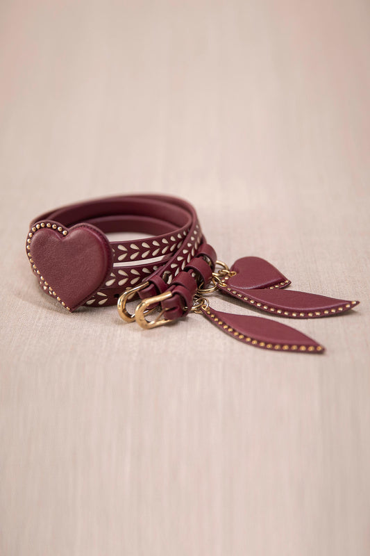 Leather Kainaat Belt – Brown