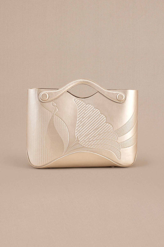 Faux Leather Siena Tote Bag – Metallics