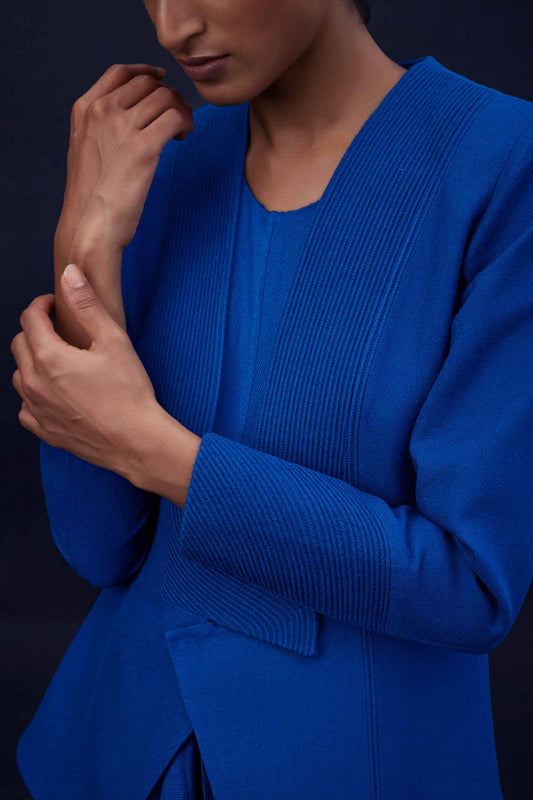Wool Alena Jacket – Blue