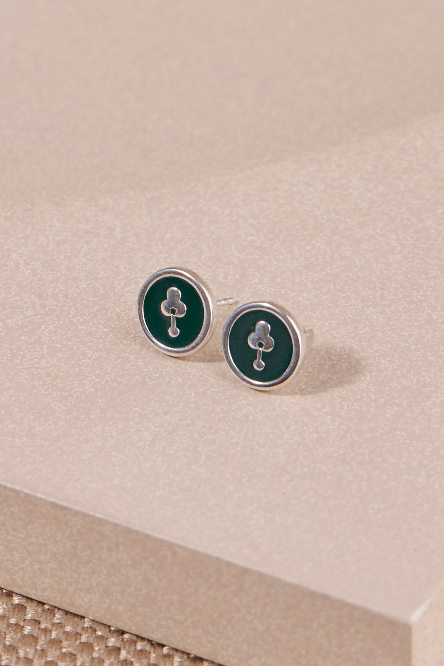 Lana Studs - Green 