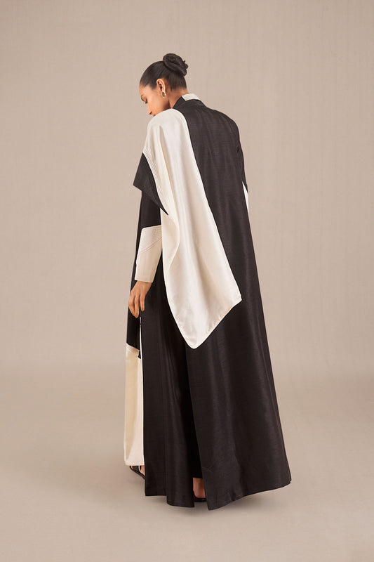 Silk Maleeha Jacket – Black
