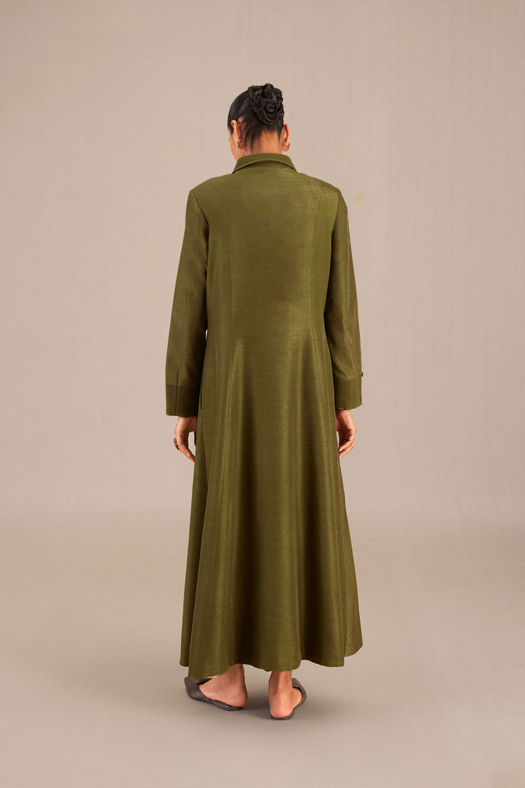 Naaz Abaya - Olive